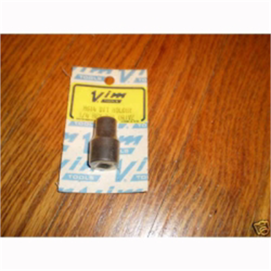 1/4" Bit Hex 3/8" Square Drive Straight