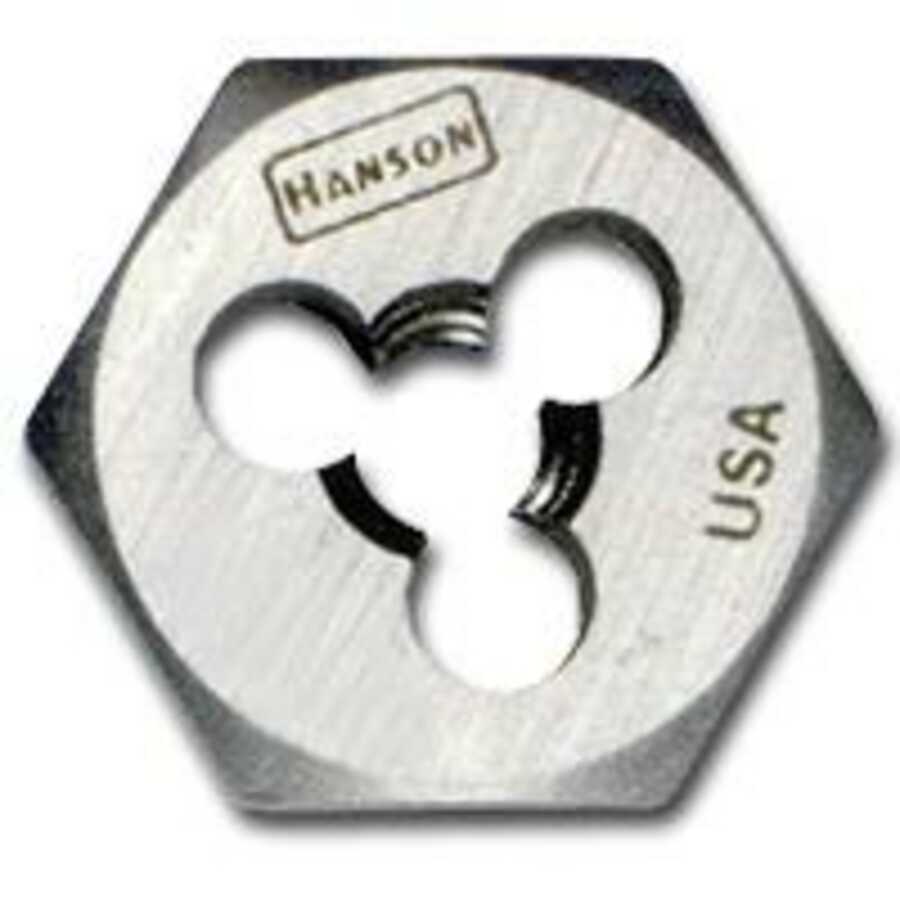 1" - 12 NF - Left-hand Re-threading Hexagon Fractional Die