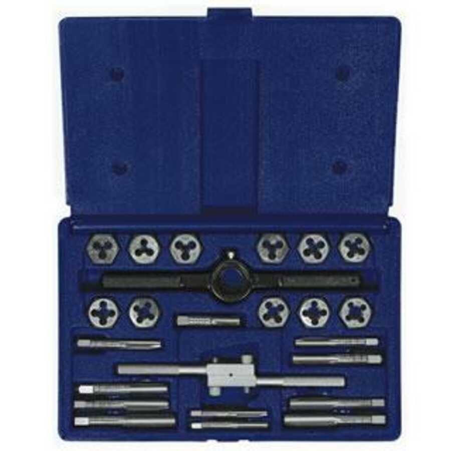 24-pc Fractional Tap & Hex Die Set