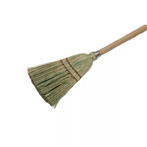 Lobby Corn Broom with 27" Handle