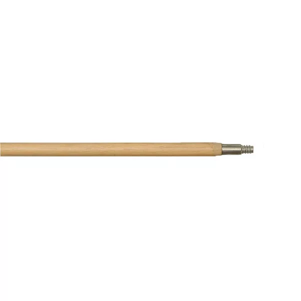 60"x 1-18" Acquered Handle with Metal Tip