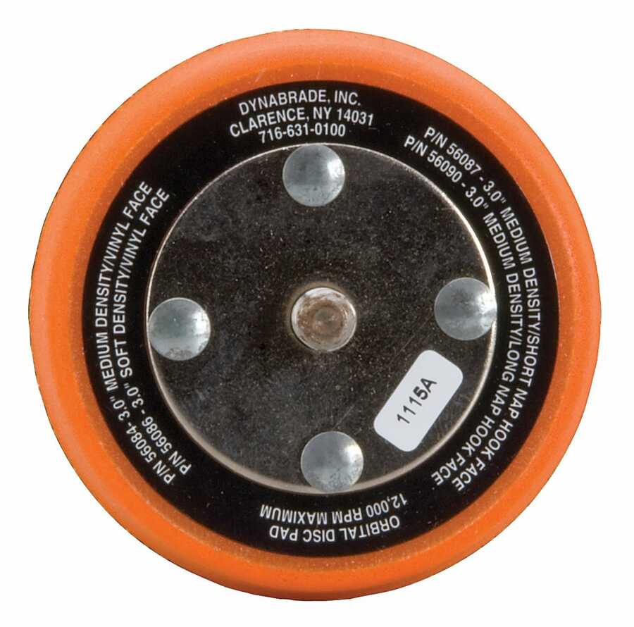 Non-Vacuum Disc Pad, 3" Diameter