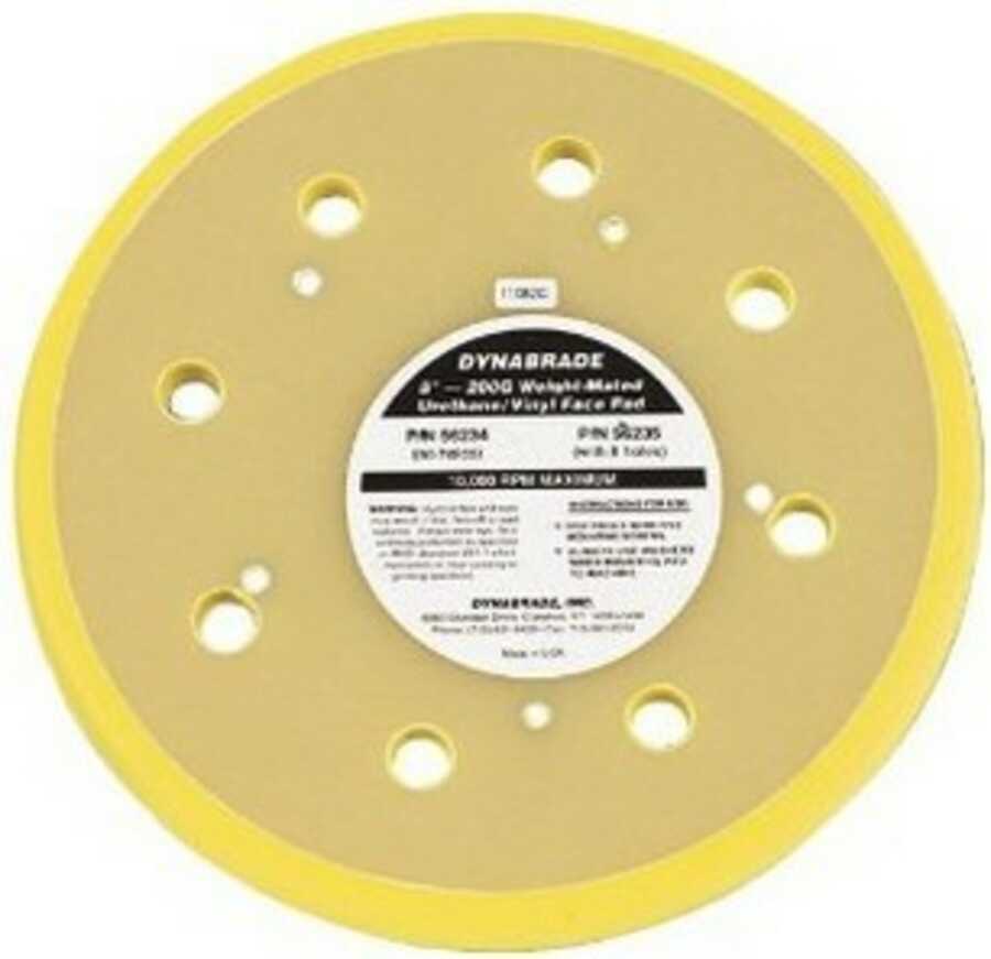 8" Vacuum Backing Pad