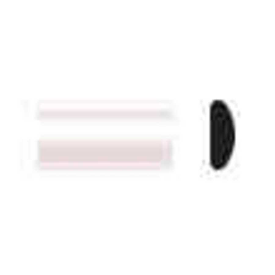 3/8" X 25' Door Edge Molding Clear Scratch Guard