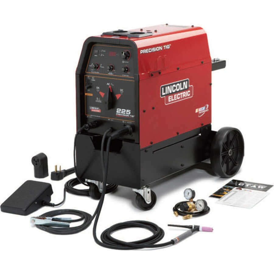 Lincoln Precision TIG 225 Welder Ready-Pak with AC/DC Output