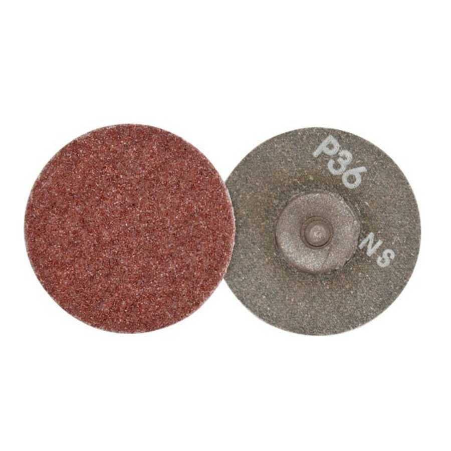 3" Rolok Sanding Discs 36 Grit 25 Piece