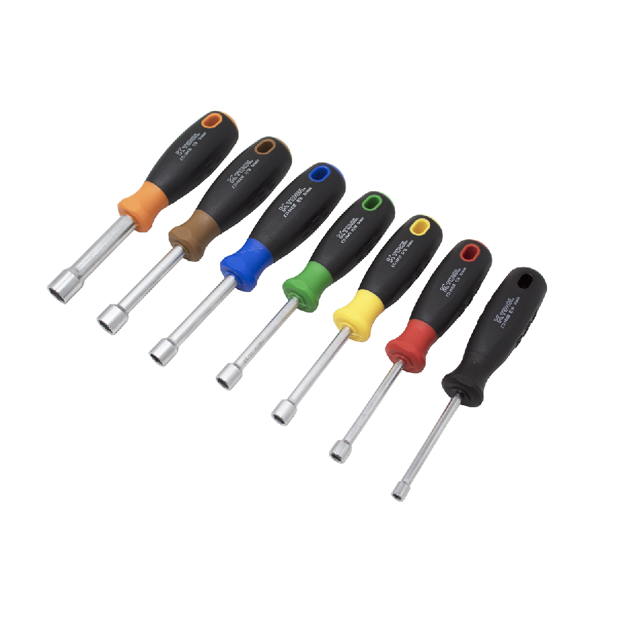 7 Piece Professional Series Fractional Nut Driver Set