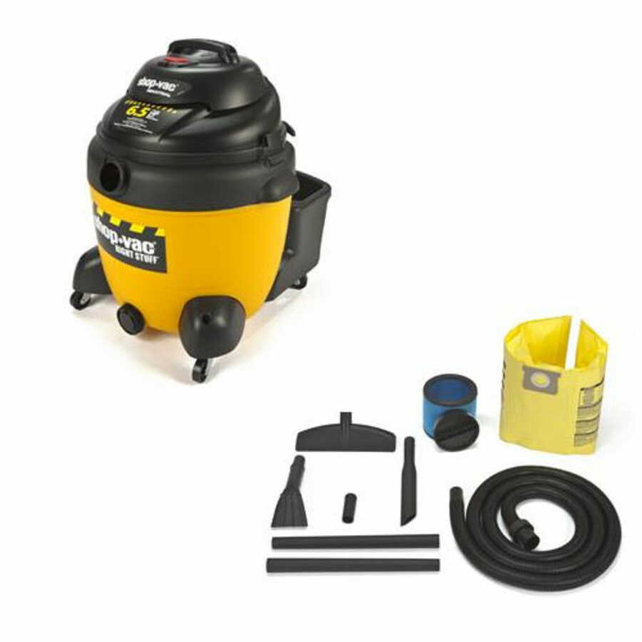 The Right Stuff 18 Gallon 6.5 Peak HP Wet Dry Vacuum