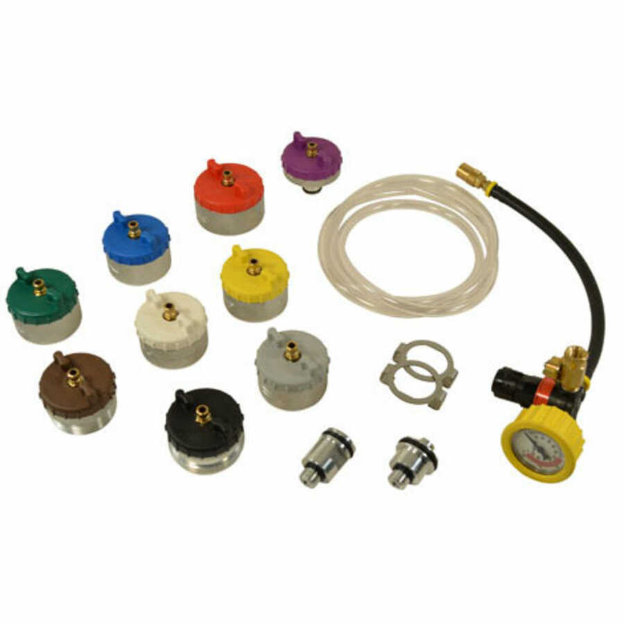 CST Cooling System Test and Adapter Kit w 62831, 62801