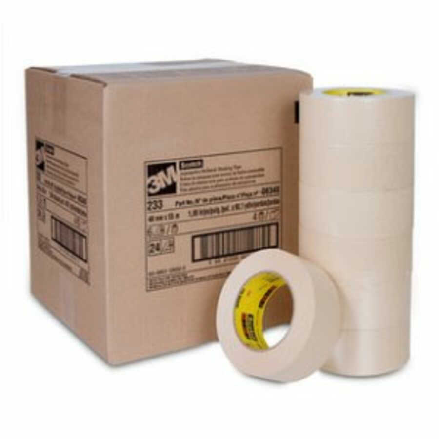 Scotch 233+ Automotive Refinish Masking Tape 3/4 Inch x 60 Yards