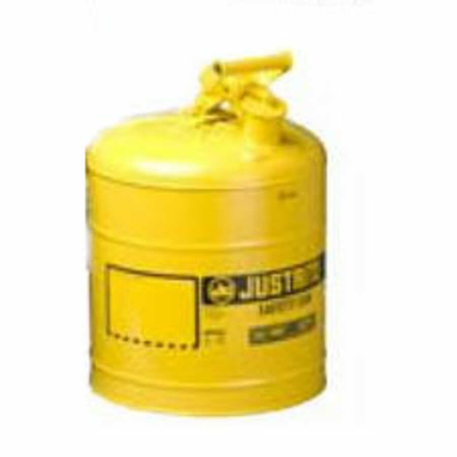 5 Gallon Steel Safety Can Type I Yellow