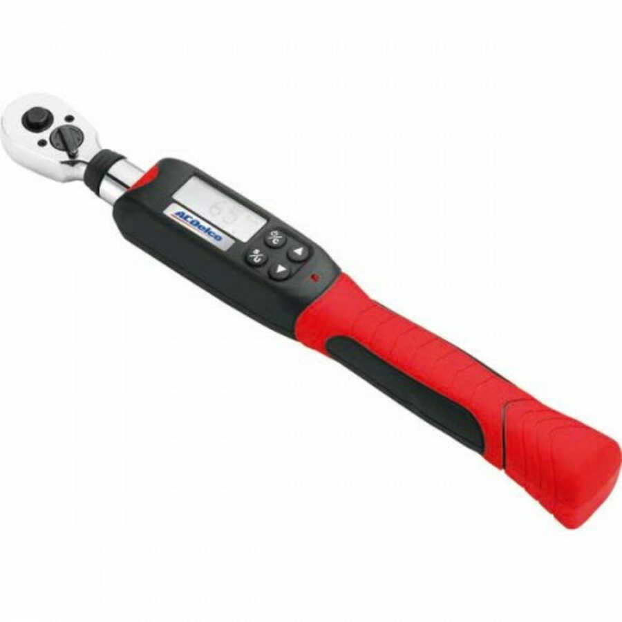 AMPRO T39986 5.0-99.5-Foot-Pound 3/8-Inch Drive Digital Torque Wrench Ampro Industries 