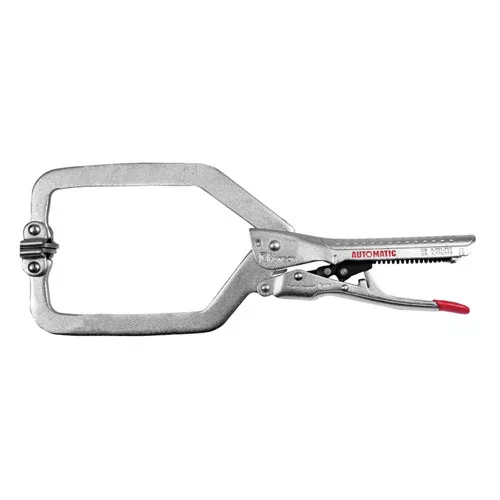 Long Reach C Clamp with Swivel Pads 10 Inch