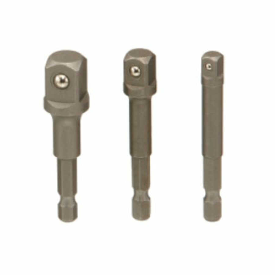 Genius Tools BE-2343P 3-Piece Hex Drive Spinner Handle Set