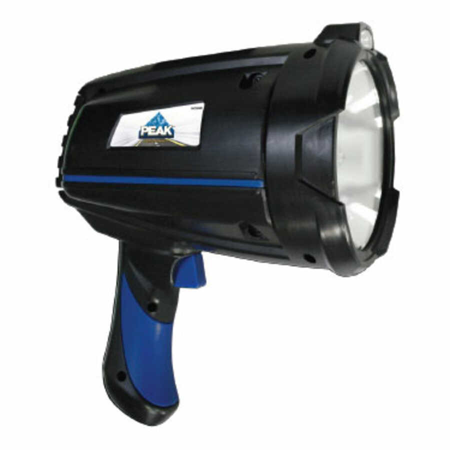 2.5 Million Candlepower Rechargeable Halogen Spotlight Black