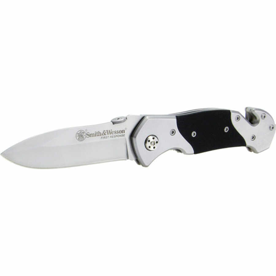 Smith & Wesson 1st Response Liner Lock Folding Knife Drop Point