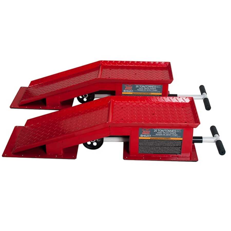 20 Ton Heavy Duty Wide Truck Ramps