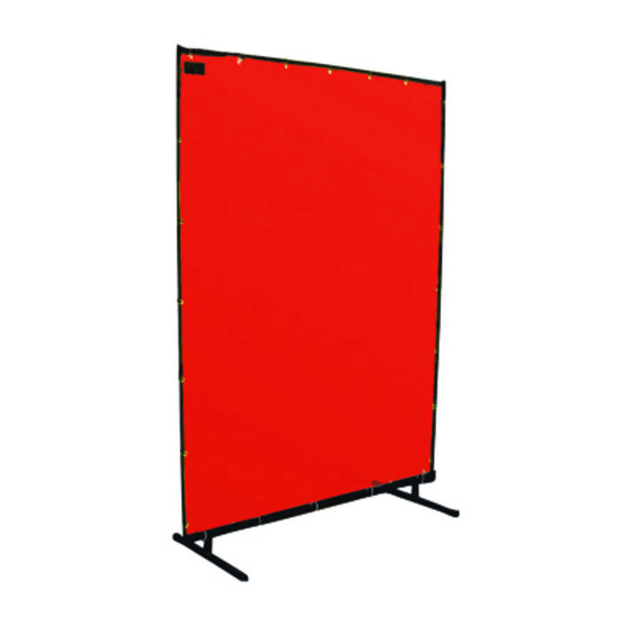 Protect-o-Screens HD Orange Transparent Vinyl 6 Ft x 6 Ft