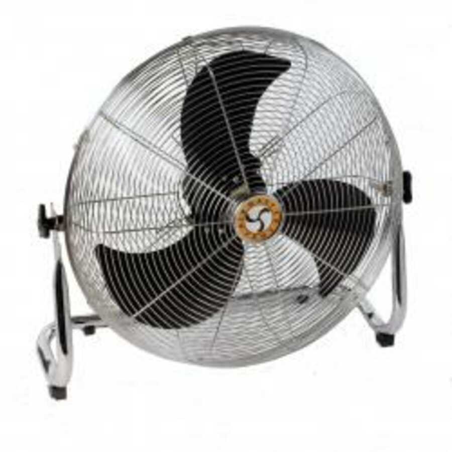 Industrial Air Circulator 115V 18 Inch Low Stand Pivot Fan