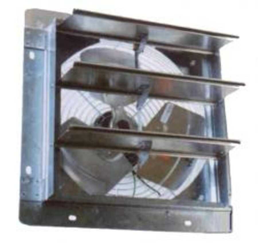 Shutter Fan 1/30 HP 60 CFM 7 Inch
