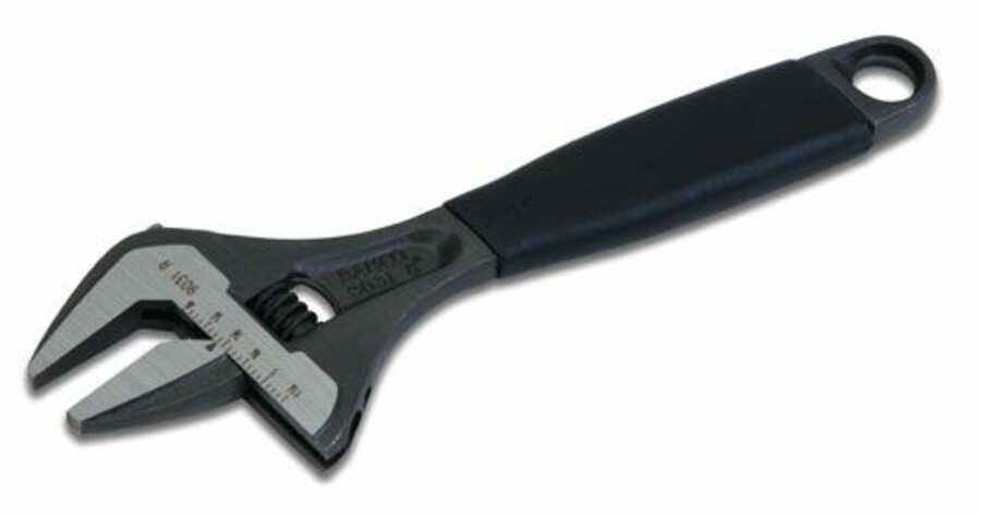 Big-Mouth Ergo Adjustable Wrench - Black - 6 Inch