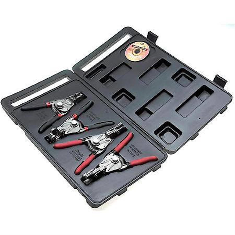 Quick Release Pliers Set with Case 4 Pc