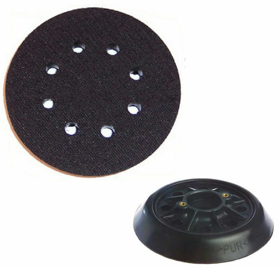 5 Inch 8 Hole Hook and Loop Backing Pad for BO5001