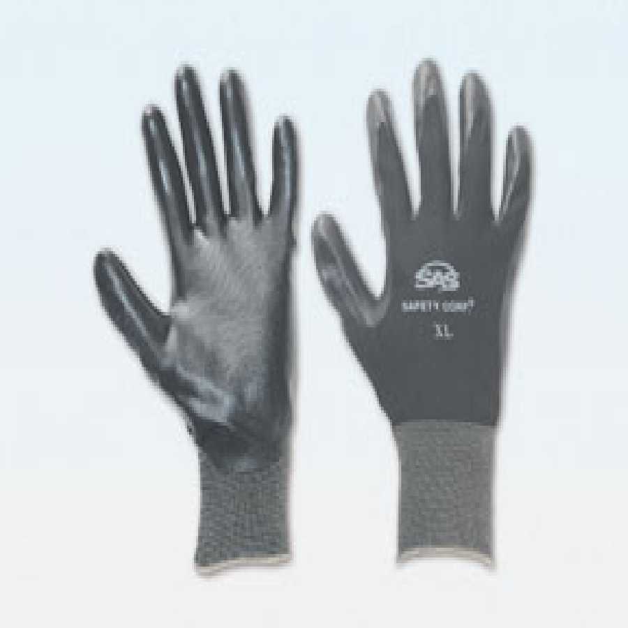 Paws Nitrile Coated Gloves Large
