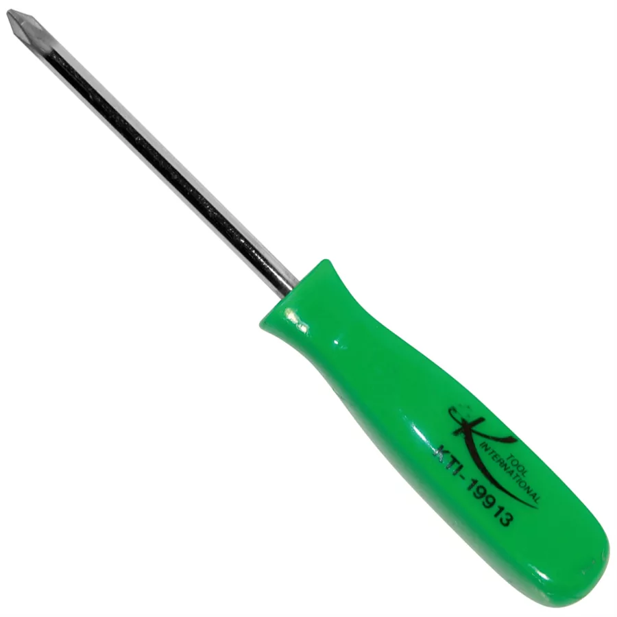 SCREWDRIVER PHILLIPS #1 GREEN SCREWDRIVER PHILLIPS #1 GREEN
