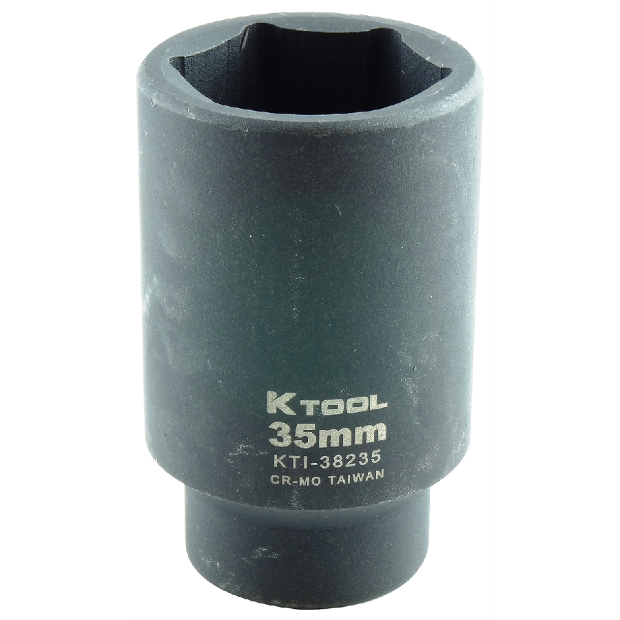 SOCKET IMPACT MET DP 1/2 DR 35