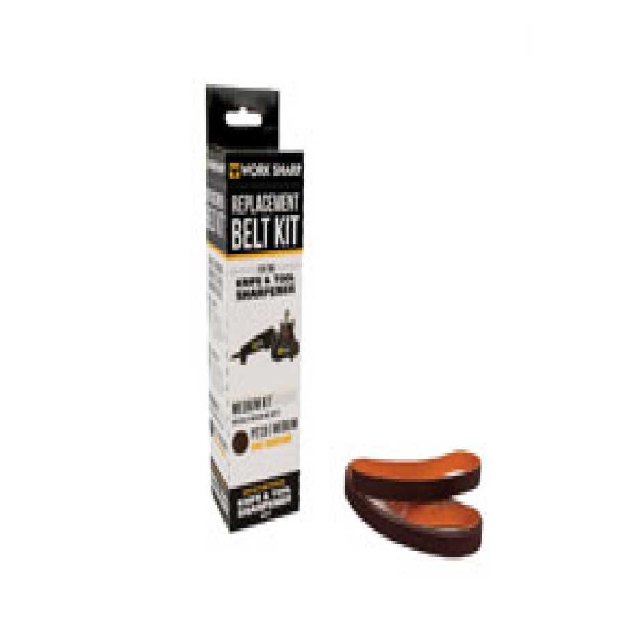 Six 220 Grit Belts for Work Sharp WSKTS