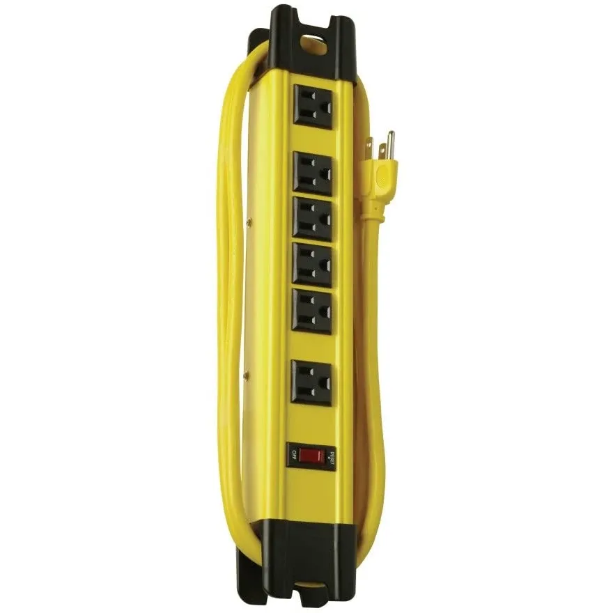 (image for) 6 outlet metal HD power strip