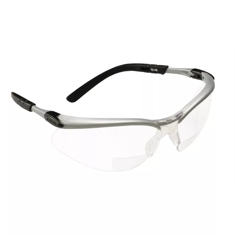 3M BX Reader Protective Eyewear Silver+1.5 Diopter
