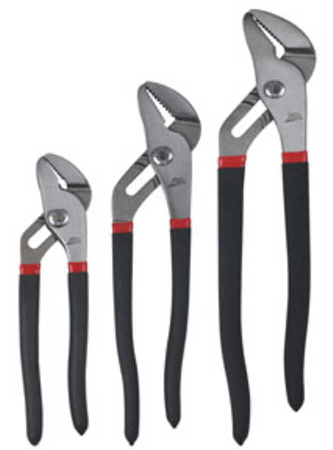 3PC TONGUE & GROOVE PLIER SET