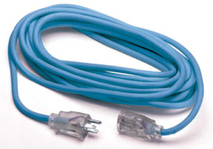 25'H.D. YEL EXT CORD 16/3AWG
