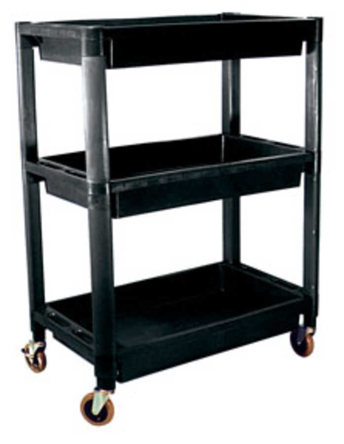 3 TIER PLASTIC CART