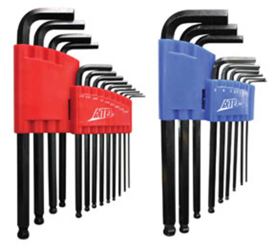22PC LONG ARM BALL HEX KEY SET