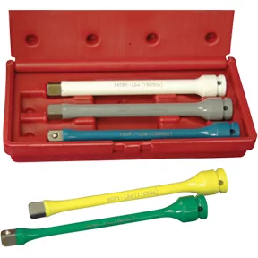 5PC 1/2" DR TRQ EXT BAR SET 5PC 1/2" DR TRQ EXT BAR SET