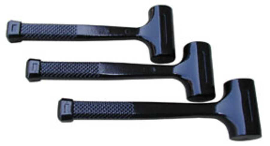 3 PC DEAD BLOW HAMMER SET