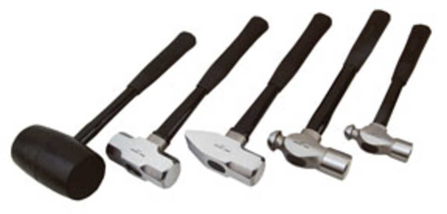 5 PC MISC HAMMER SET FGLASS