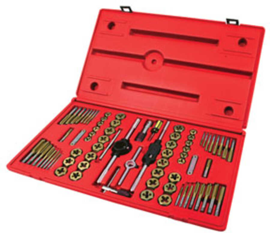 76PC MET/SAE TAP&DIE SET