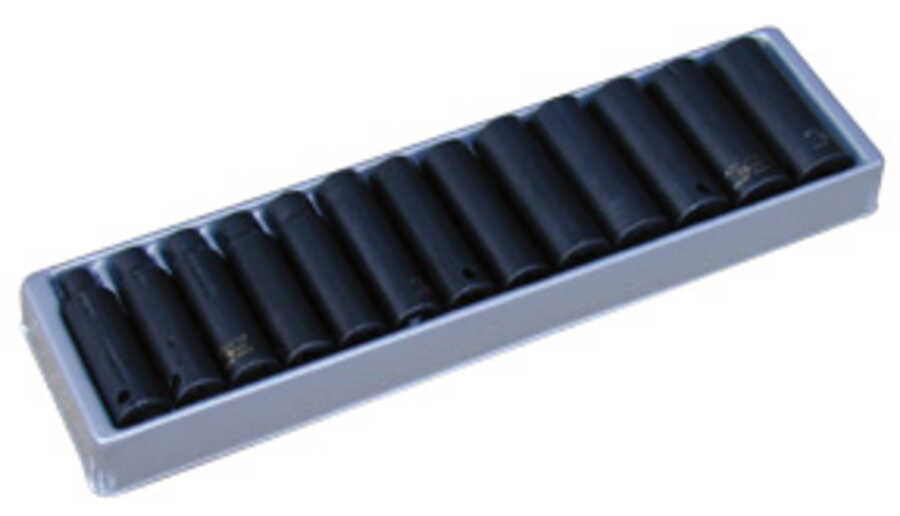 3/8DR. 13PC DP MET IMP SET