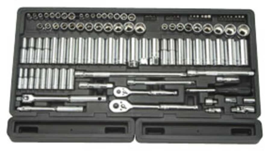 106PC 1/4" & 3/8" SAE SOCKET