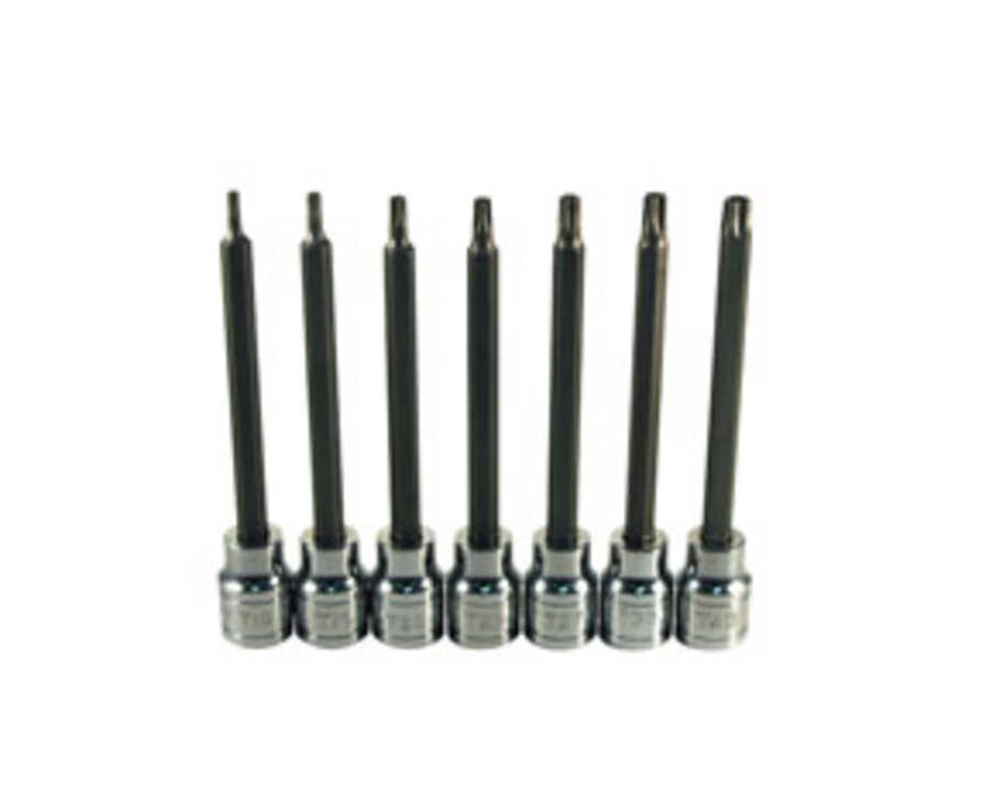 7PC XL TORX BIT SOCKET SET