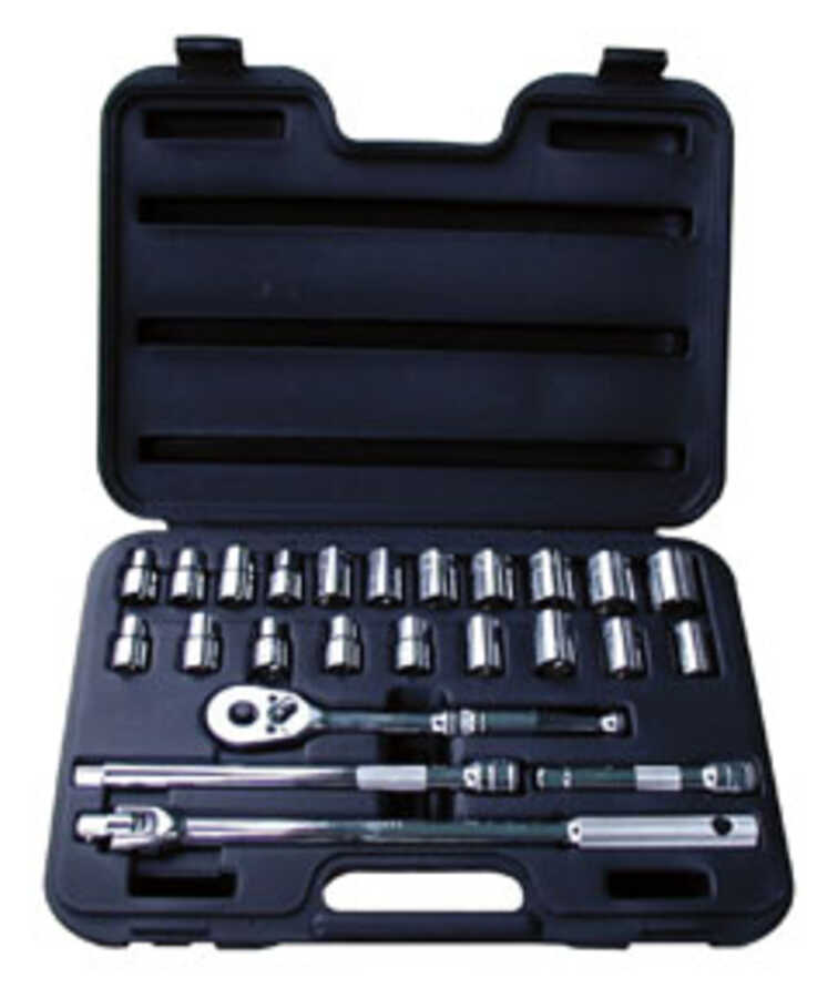 24 PC 1/2 DRIVE SOCKET SET