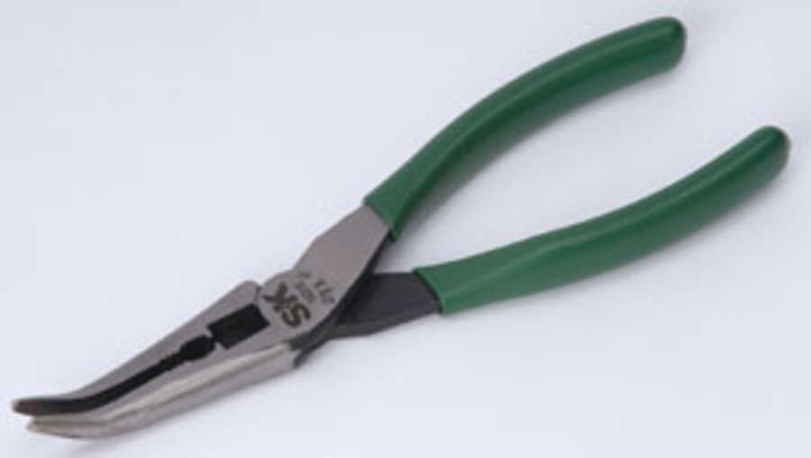8" ANGLED LONG NOSE PLIER