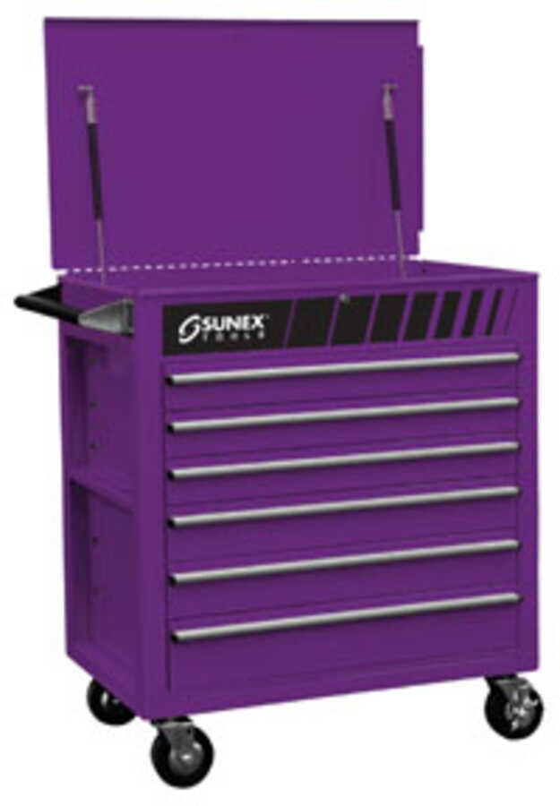 PURPLE PREM FULL SERVICE CART