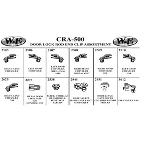 (image for) DOOR ROD END CLIP ASSORTMENT
