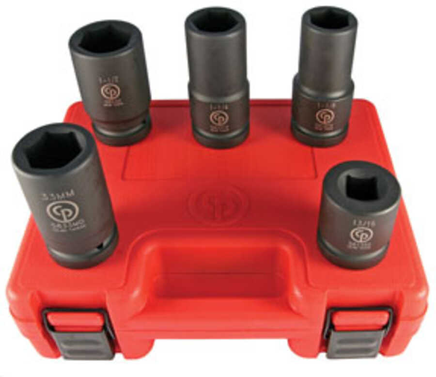 5PC 1"DR IMP SOCKET SET