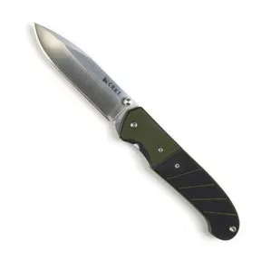 IGNITOR - BLK/GRN G10 HANDLEC